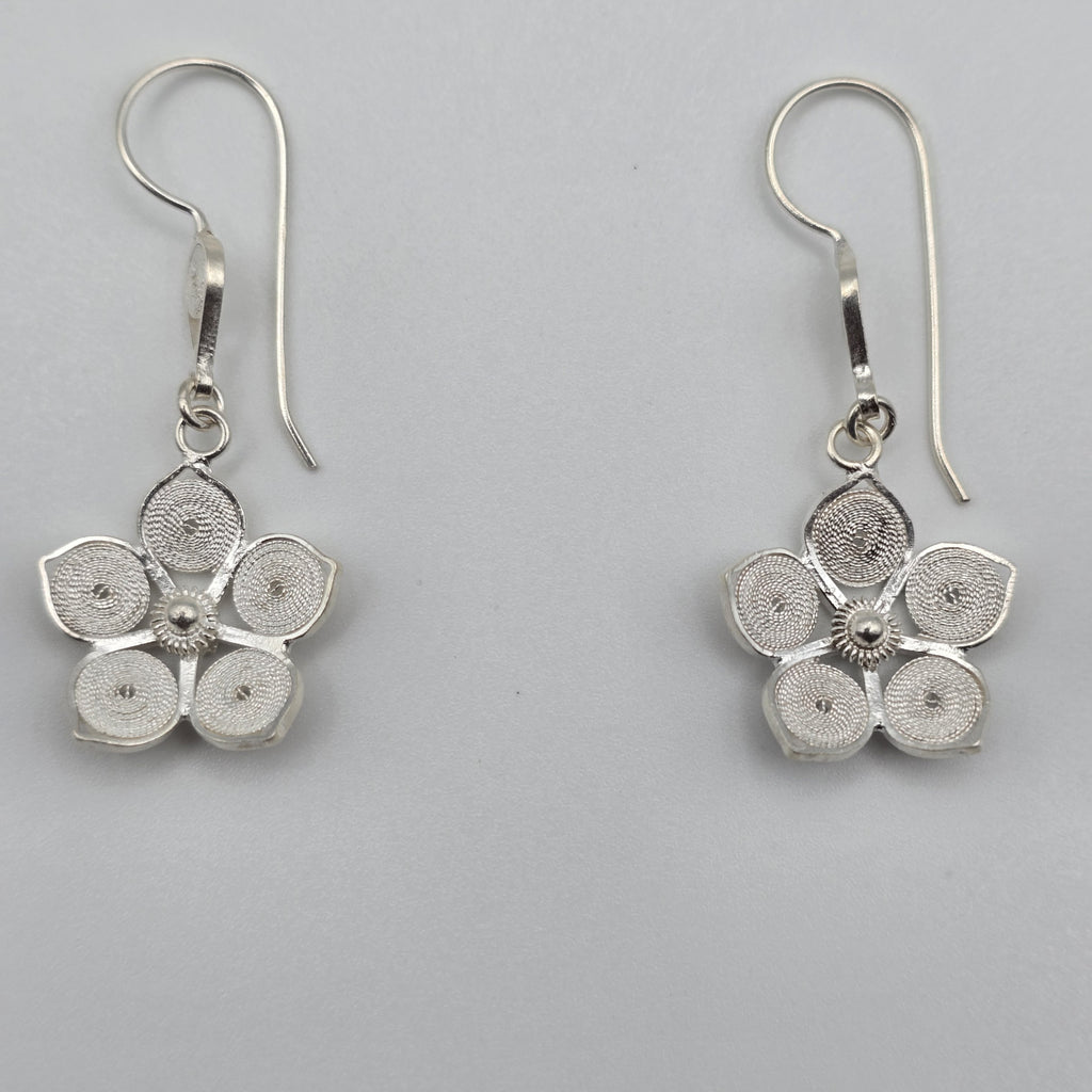 Tropical Flower Earrings