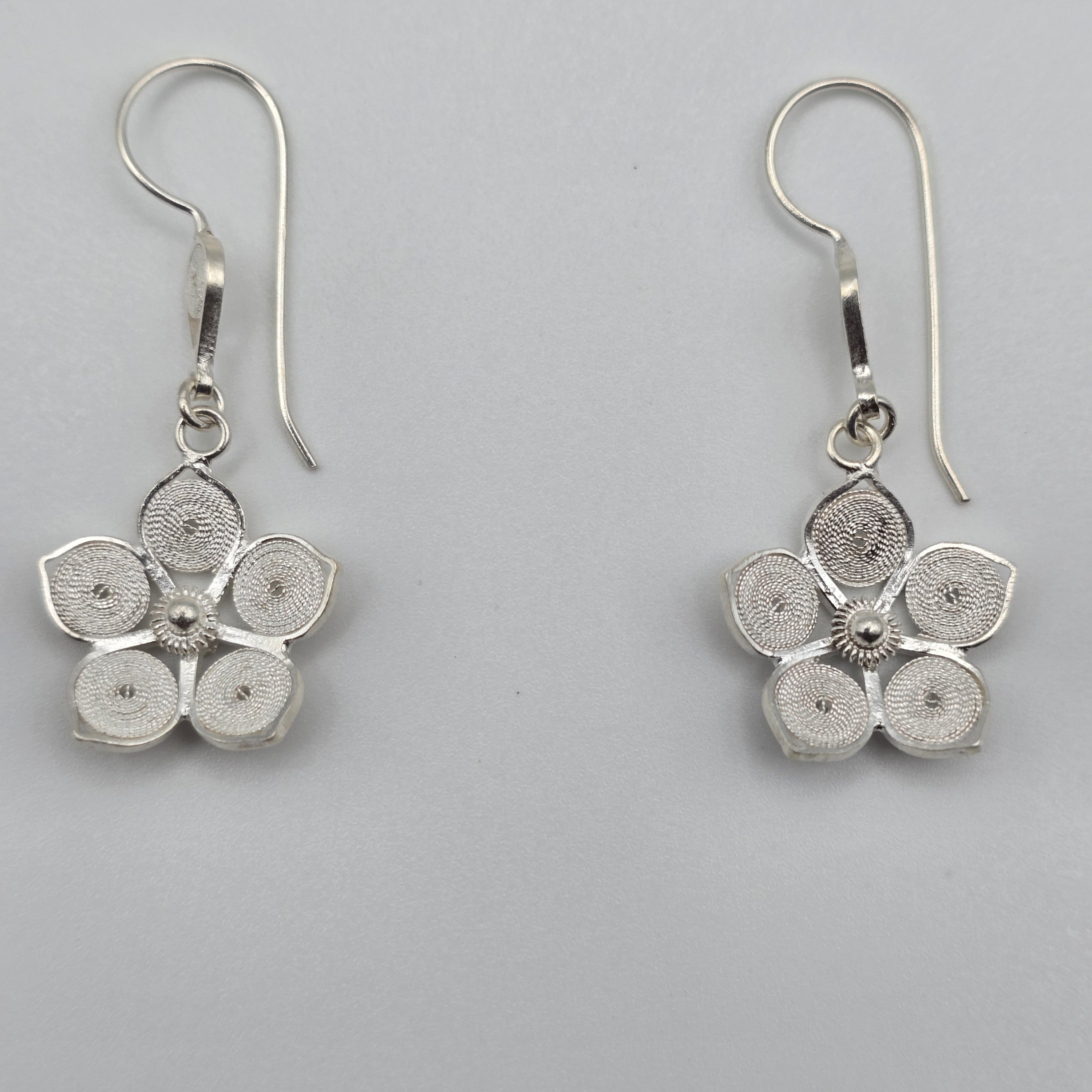 Tropical Flower Earrings